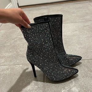 rhinestone booties